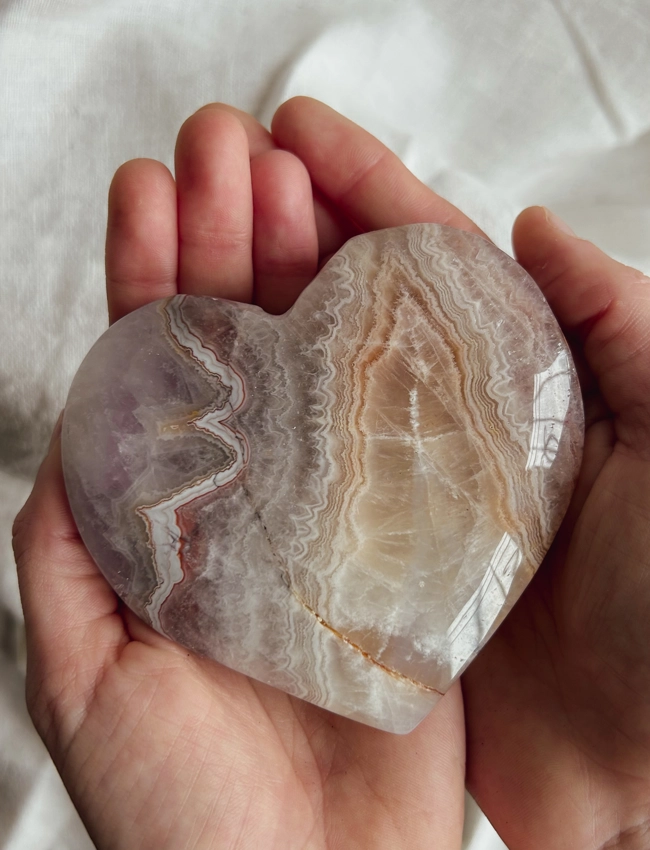 cuore di Ametista fasciata
